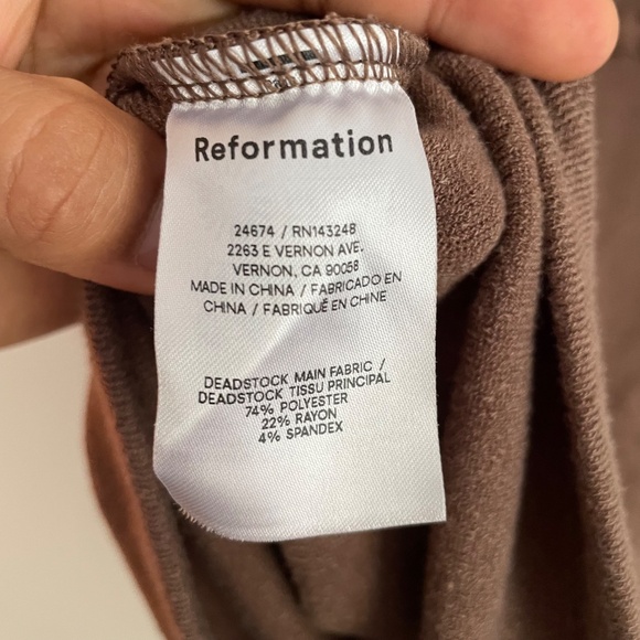 Reformation Karah Knit Dress - Picture 8 of 9